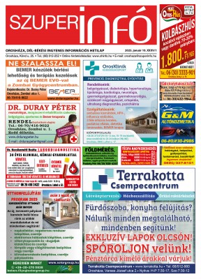 Szuperinfo 2025.01.10.