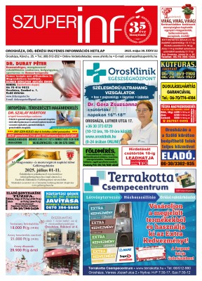 Szuperinfo 2025.05.30.