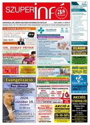 Szuperinfo 2024.10.11.