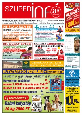 Szuperinfo 2024.11.15.