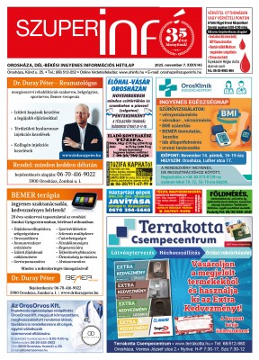 Szuperinfo 2025.11.07.