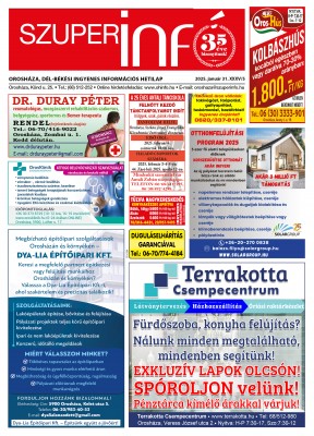 Szuperinfo 2025.01.31