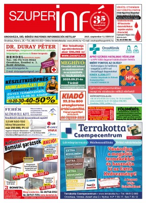 Szuperinfo 2025.09.12.