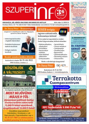 Szuperinfo 2026.05.15.