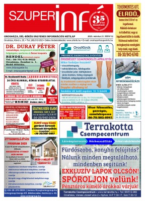 Szuperinfo 2025.03.21