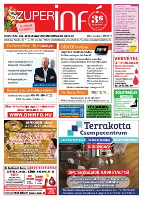 Szuperinfo 2026.03.06.