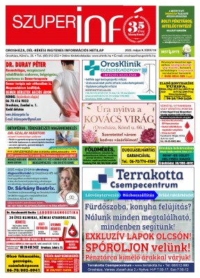 Szuperinfo 2025.05.09.