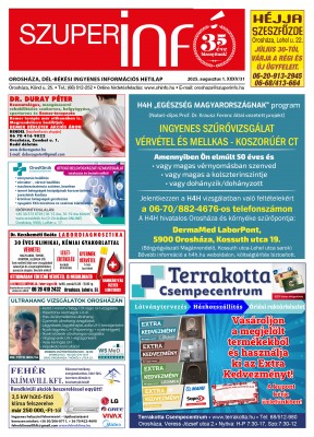 Szuperinfo 2025.08.01.