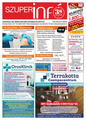 Szuperinfo 2026.02.27.