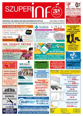 Szuperinfo 2024.10.18