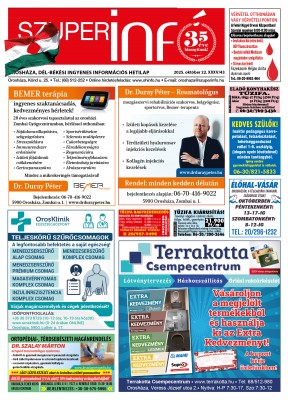 Szuperinfo 2025.10.22.