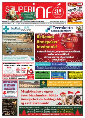 Szuperinfo 2025.12.19.